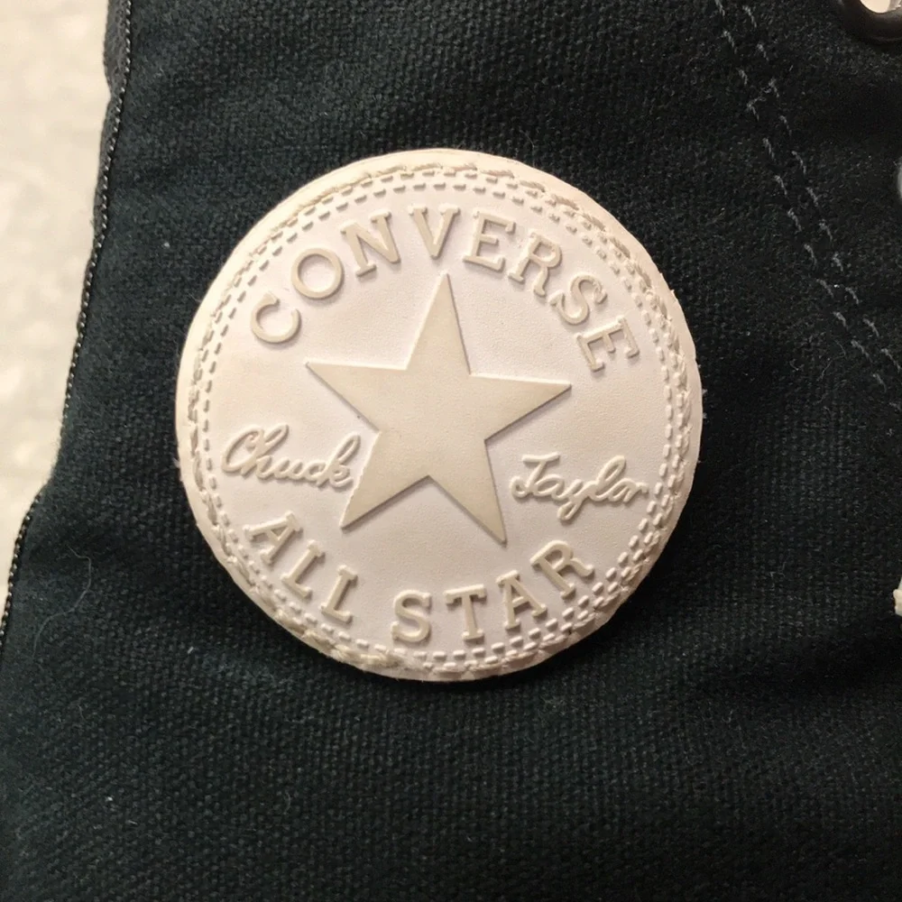 Converse Black High-Top Sneakers - Picture 7 of 9